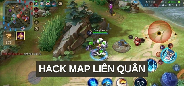 Bỏ túi ngay cách hack map Liên Quân chuẩn xịn xò