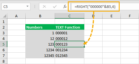 5 Cách thêm số 0 vào đầu các ô trong Excel đơn giản nhất
